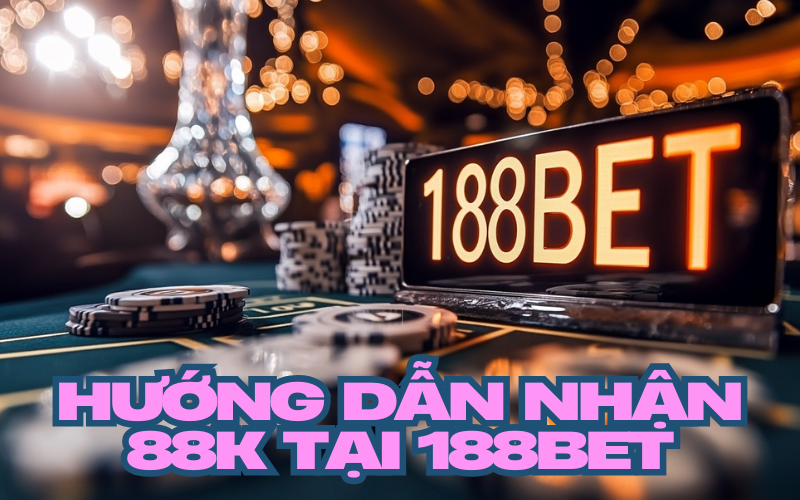 Hướng Dẫn Nhận 88k tại 188bet