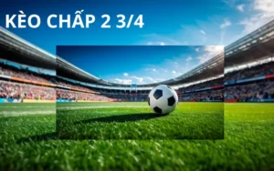 Kèo chấp 2 3/4
